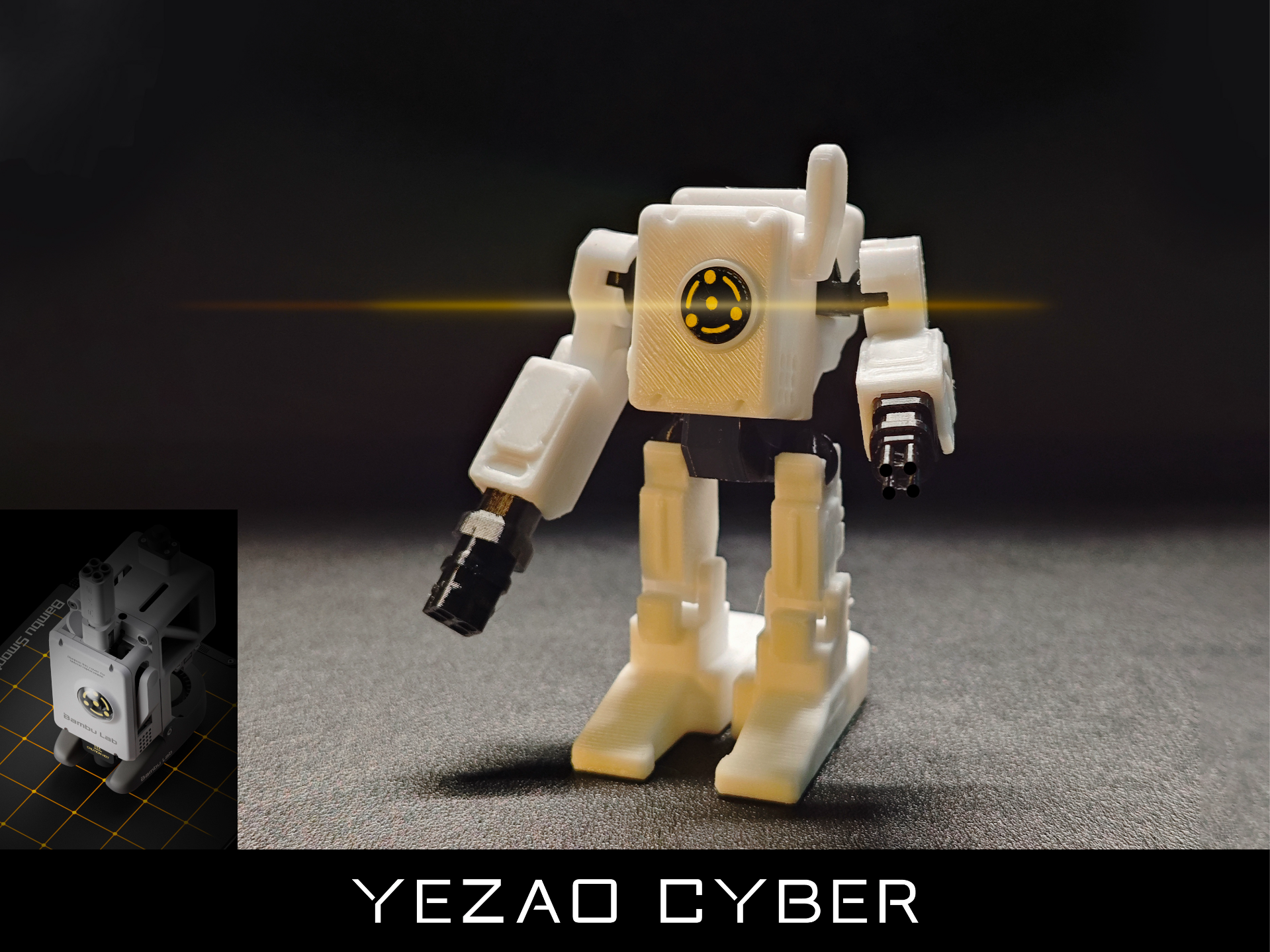 CYBER A1 Mecanismo de Bambu - Brinquedo para Montar