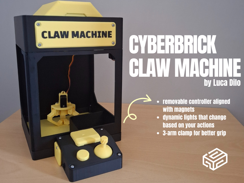 Máquina de Garra Cyberbrick