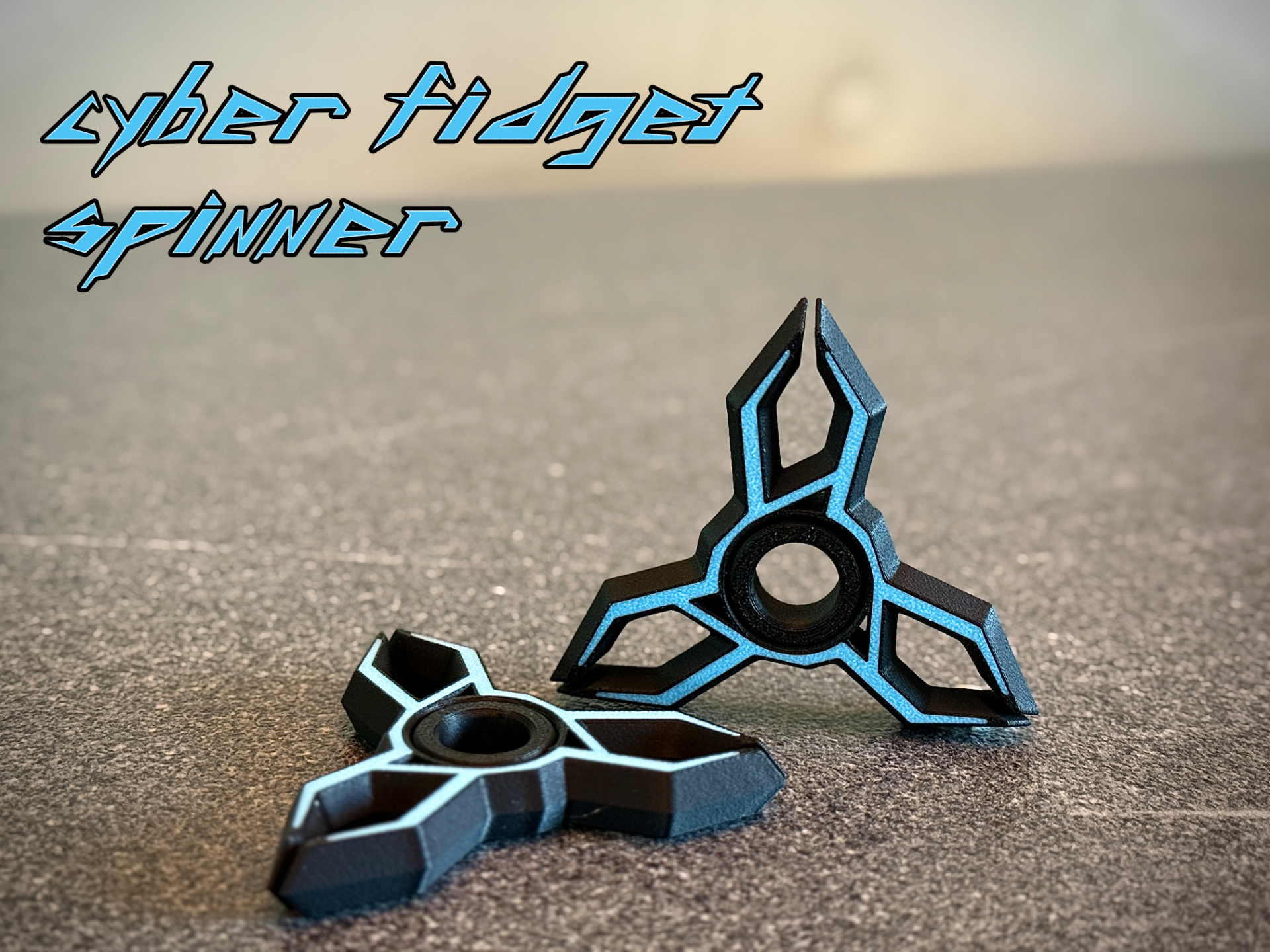 Spinner Fidget Cyber (Impressão Inteligente)