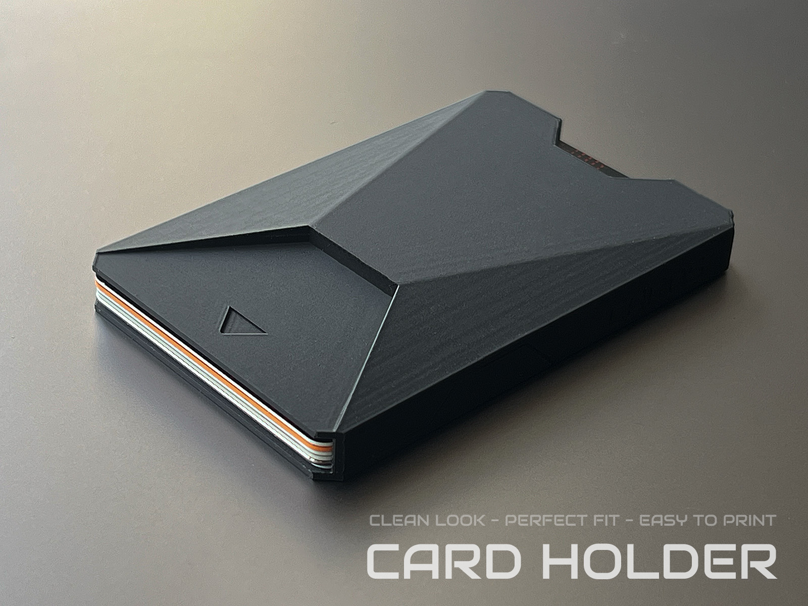 Carteira Cyber Slim / Porta-cartões / Presente