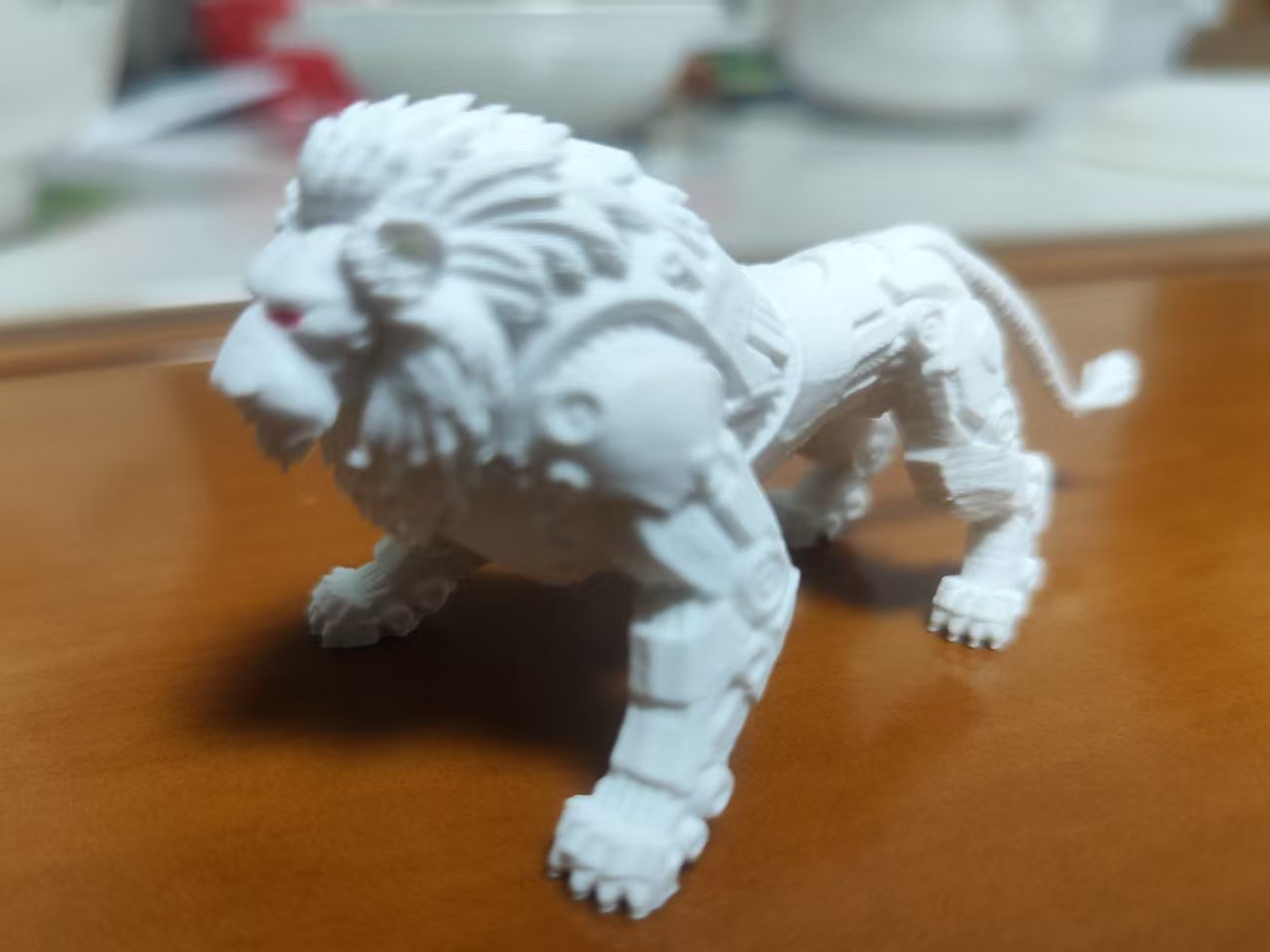 Cyber leão robótico