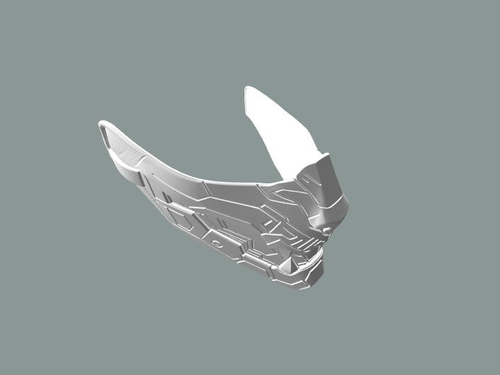 TDC OniForge – Máscara de Meio Rosto Cyber Panther