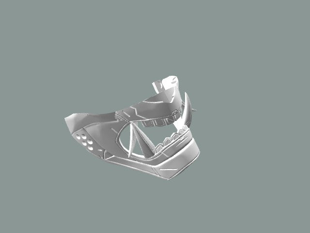 Máscara Cyber Oni para Quest 3